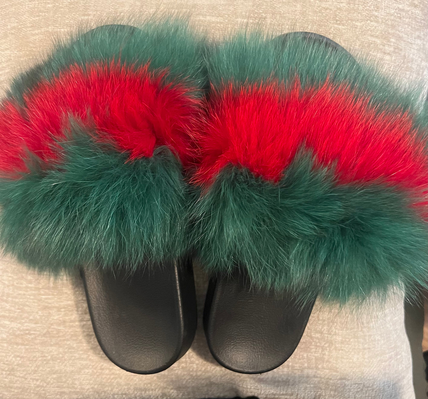 Fuzzy slippers
