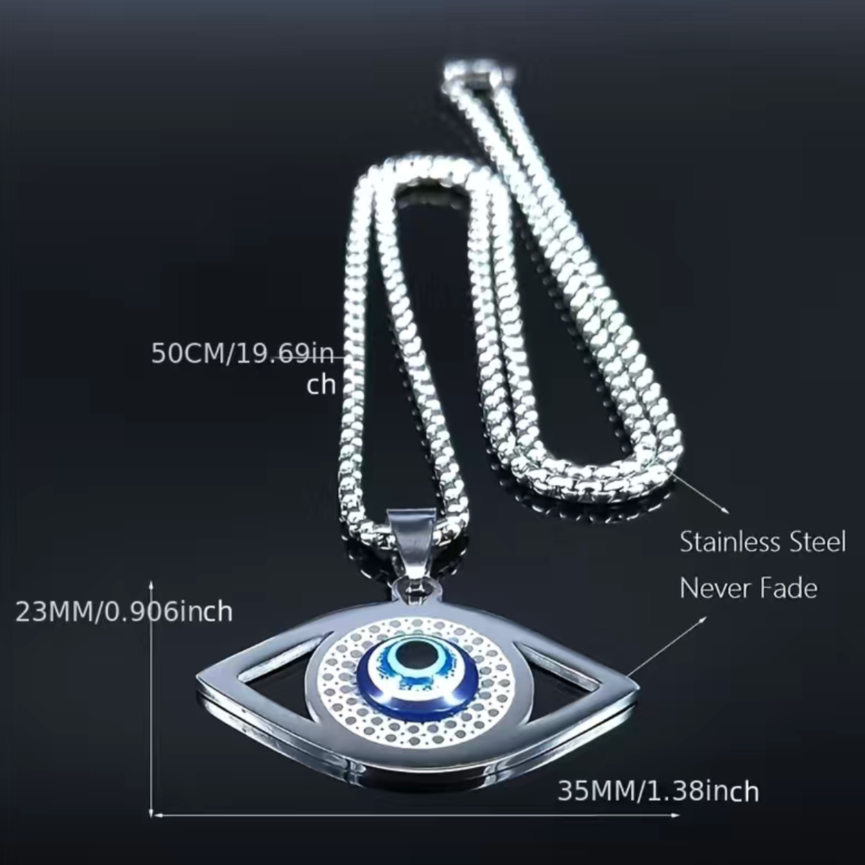 Evil eye chain