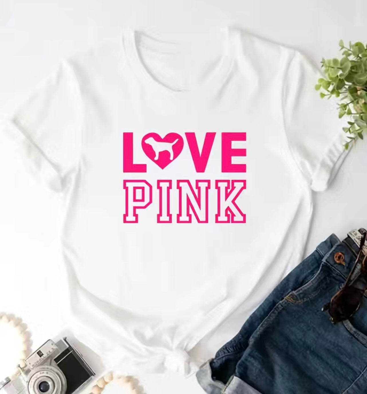 Pink t-shirts